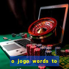 o jogo words to win paga mesmo